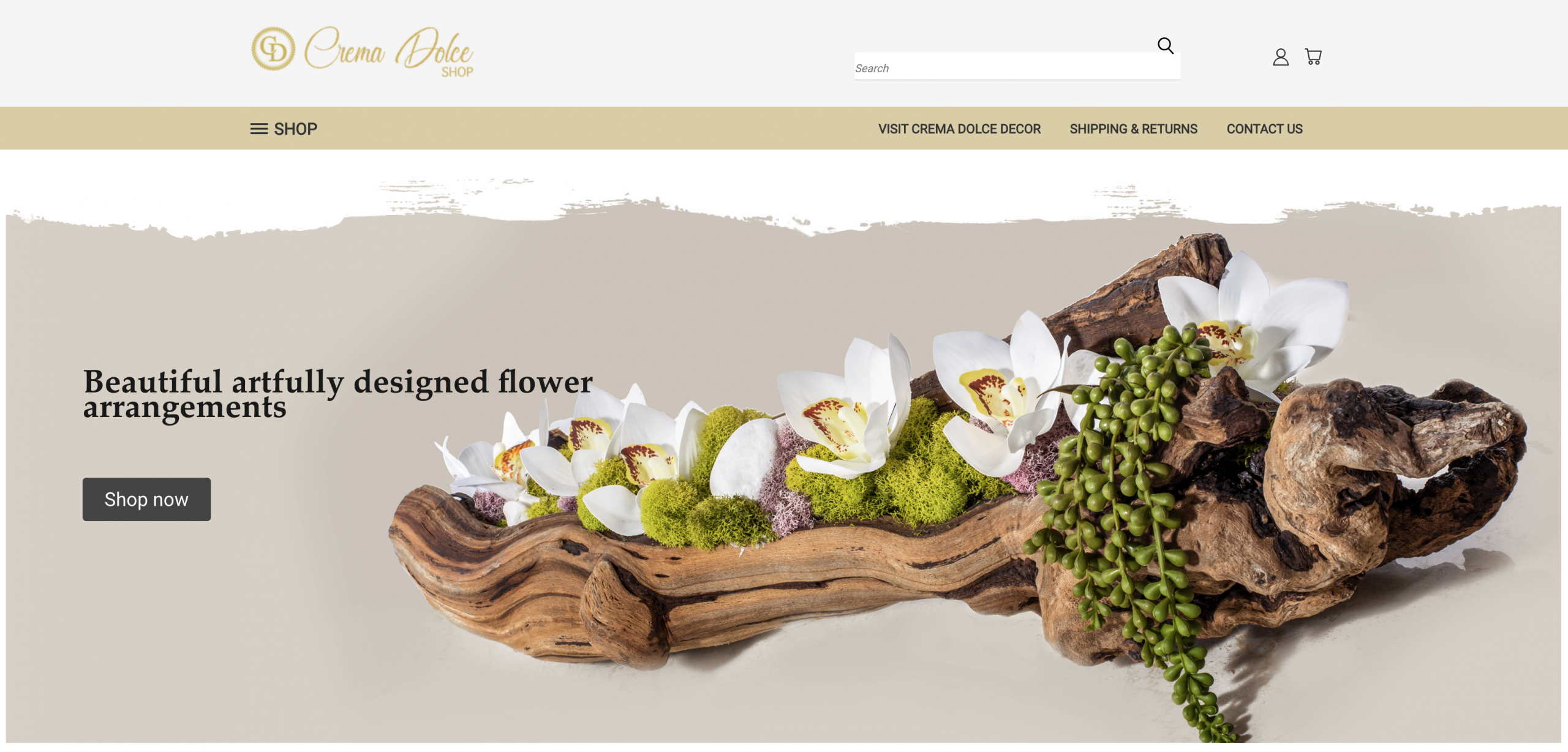 Website design sample, click to see the website