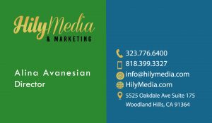 Business card design